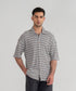 Men's Waffle Striped Shirt